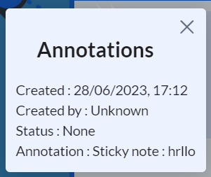 Détails annotation