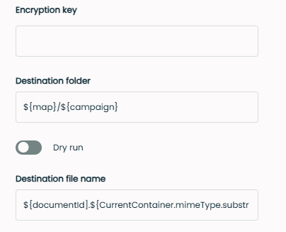 AWS injector configuration